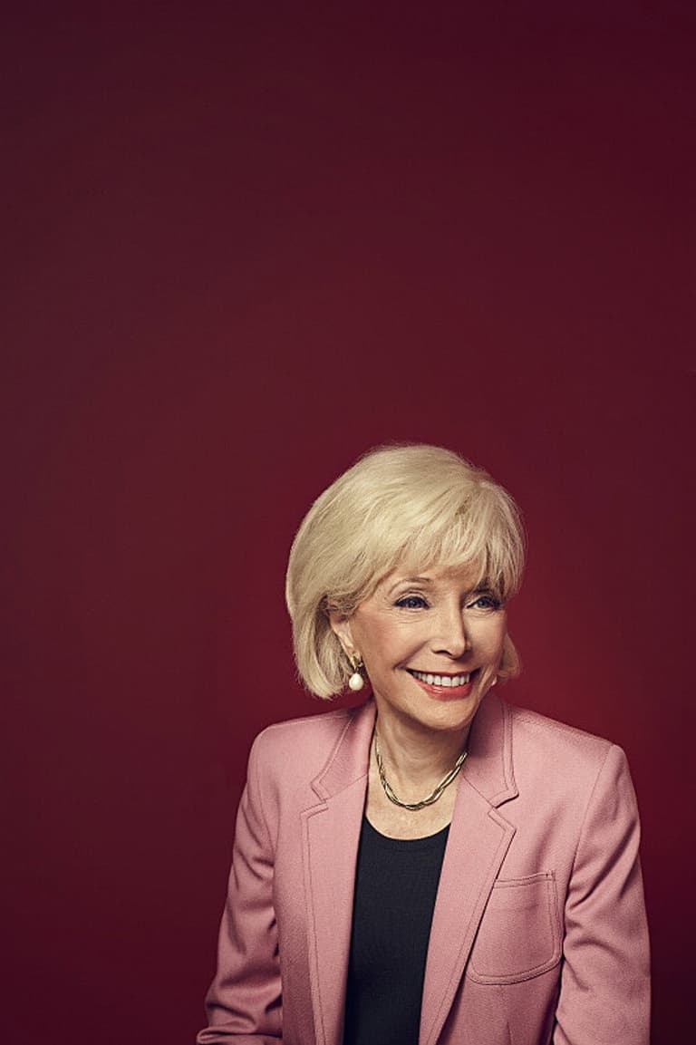 Actor Lesley Stahl