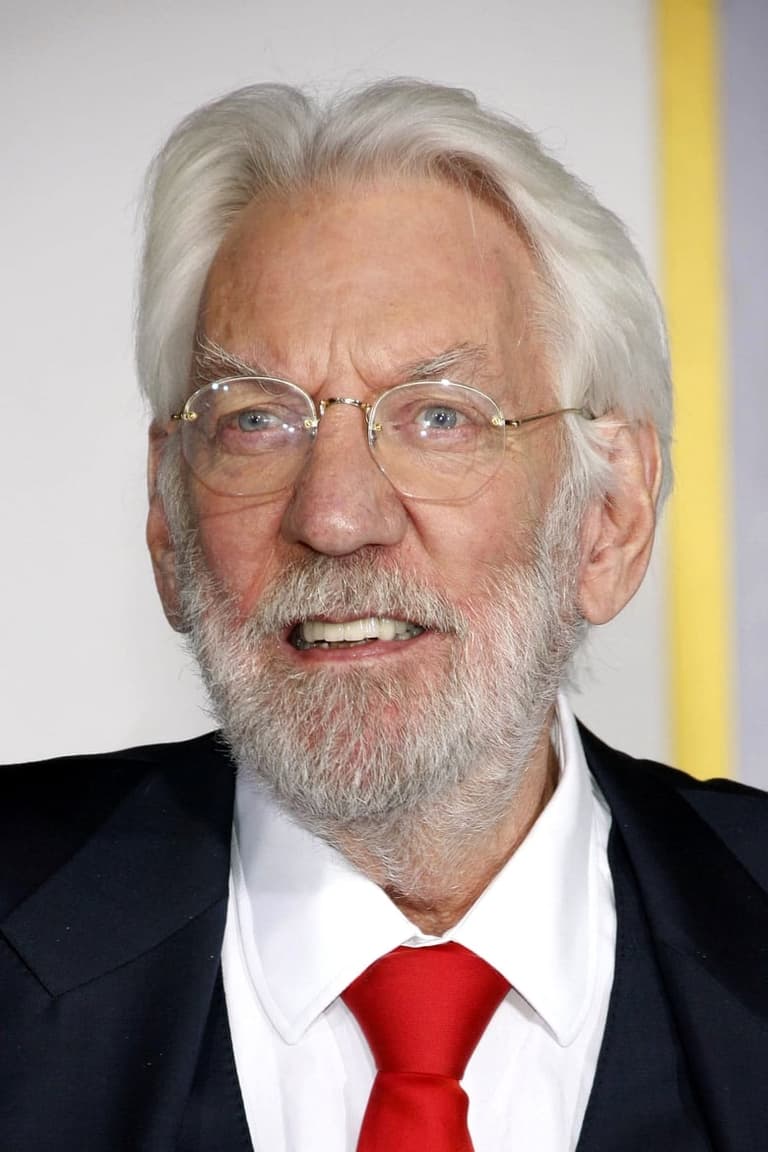 Actor Donald Sutherland