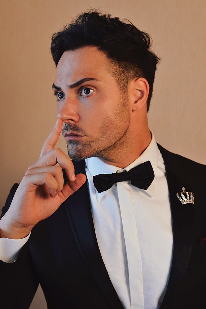 Actor Paolo Andrea Di Pietro